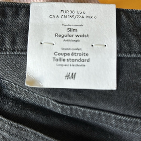 H&M Black Jeans with Tags - Picture 4 of 4